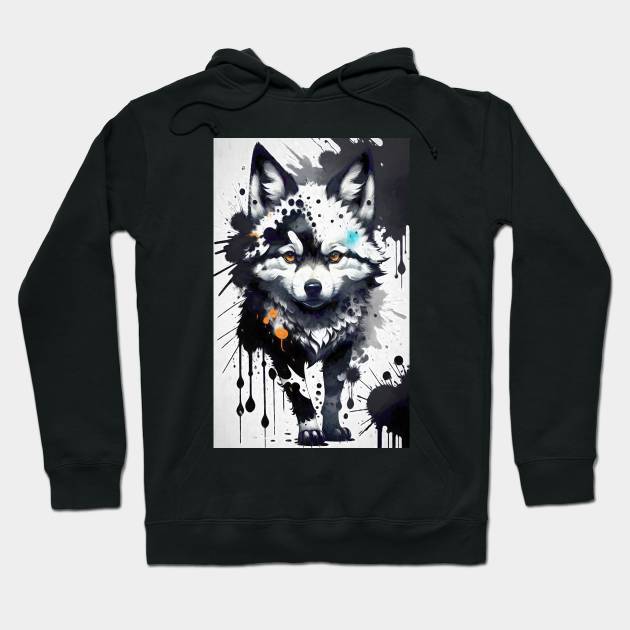 Baby wolf Hoodie by Voodoo Production